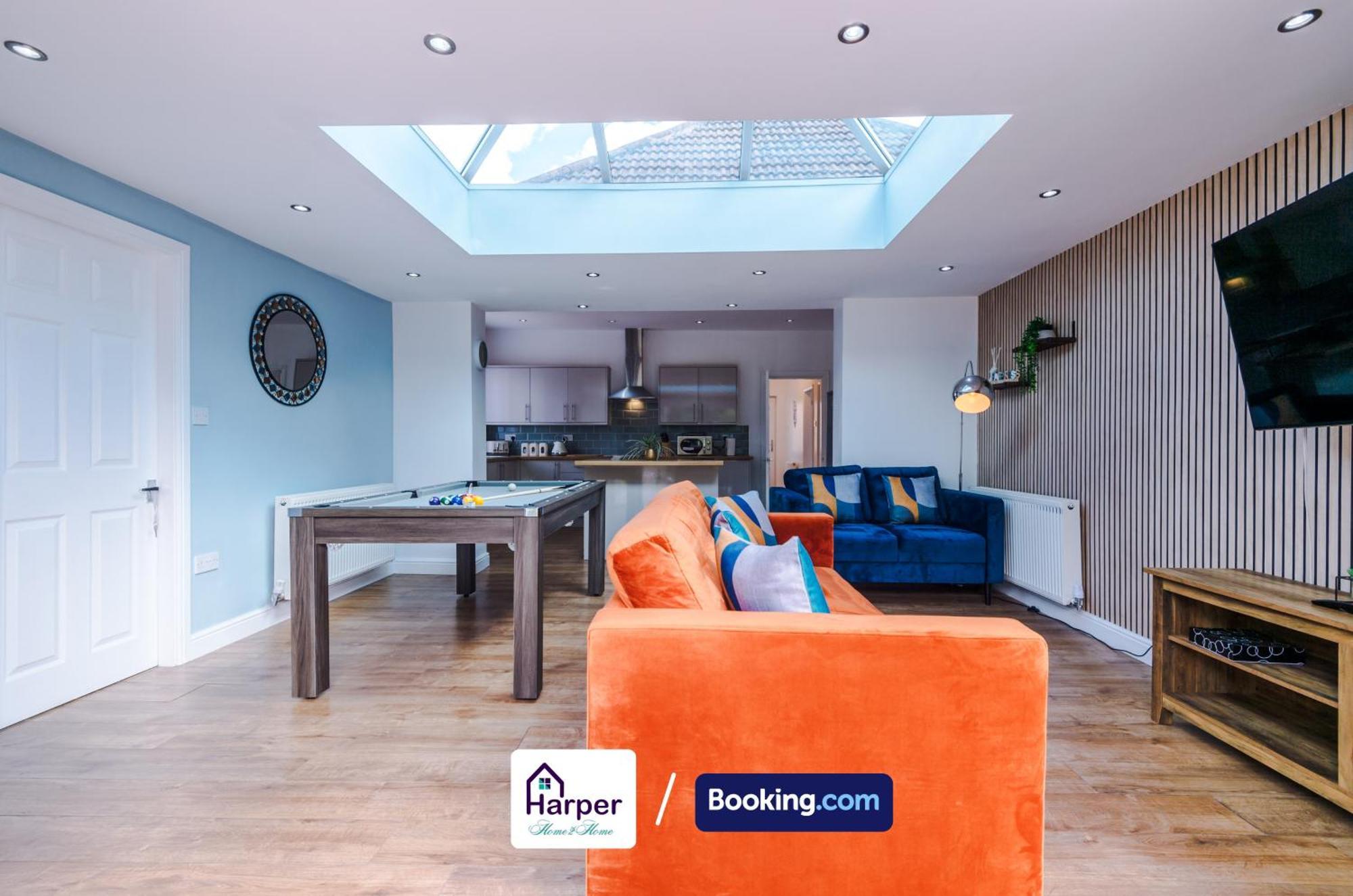 Spacious Detached Bungalow By Harperletting Short Lets & Serviced Accommodation Buckely With Pool Table & Driveway Buckley 外观 照片